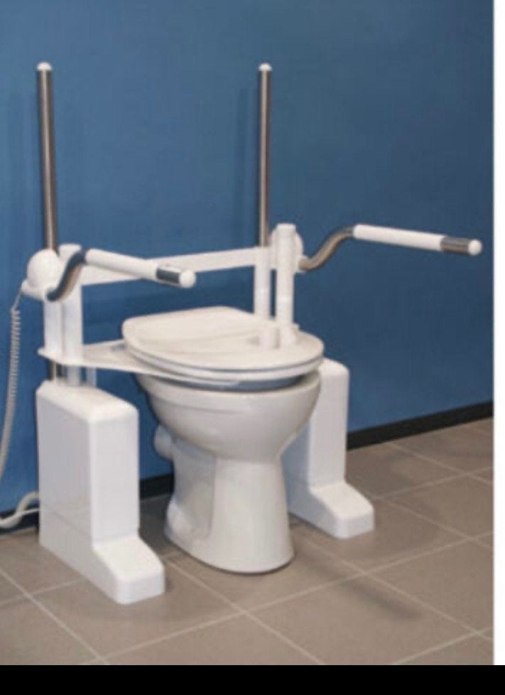 Aerolet elektrische toiletlift, Diversen, Verpleegmiddelen, Ophalen, Zo goed als nieuw