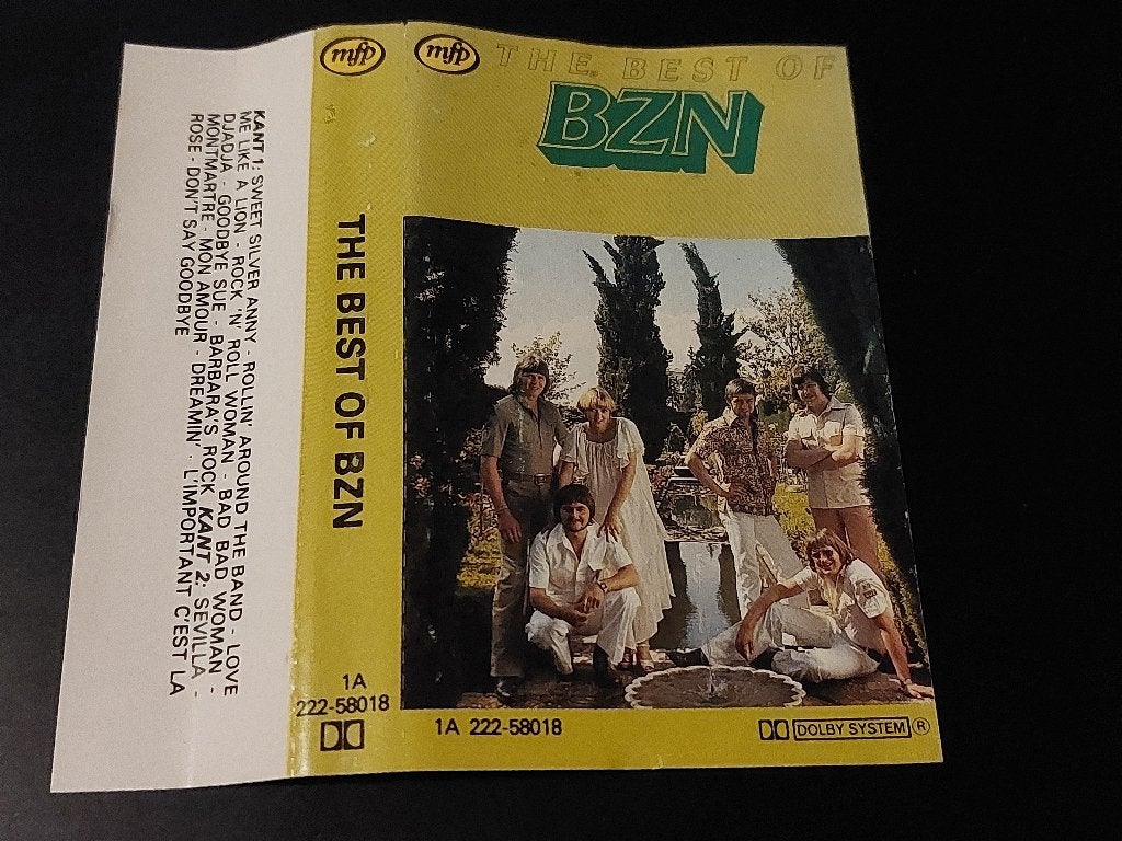 BZN - THE BEST OF (MC), Cd's en Dvd's, Cassettebandjes, 1 bandje, Ophalen of Verzenden, Zo goed als nieuw, Origineel