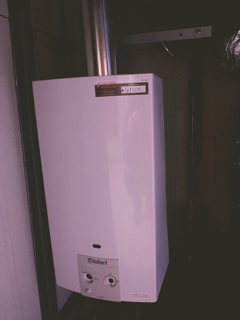 Vailiant badgeiser, Doe-het-zelf en Verbouw, Ophalen, Aardgas, Boiler, Zo goed als nieuw