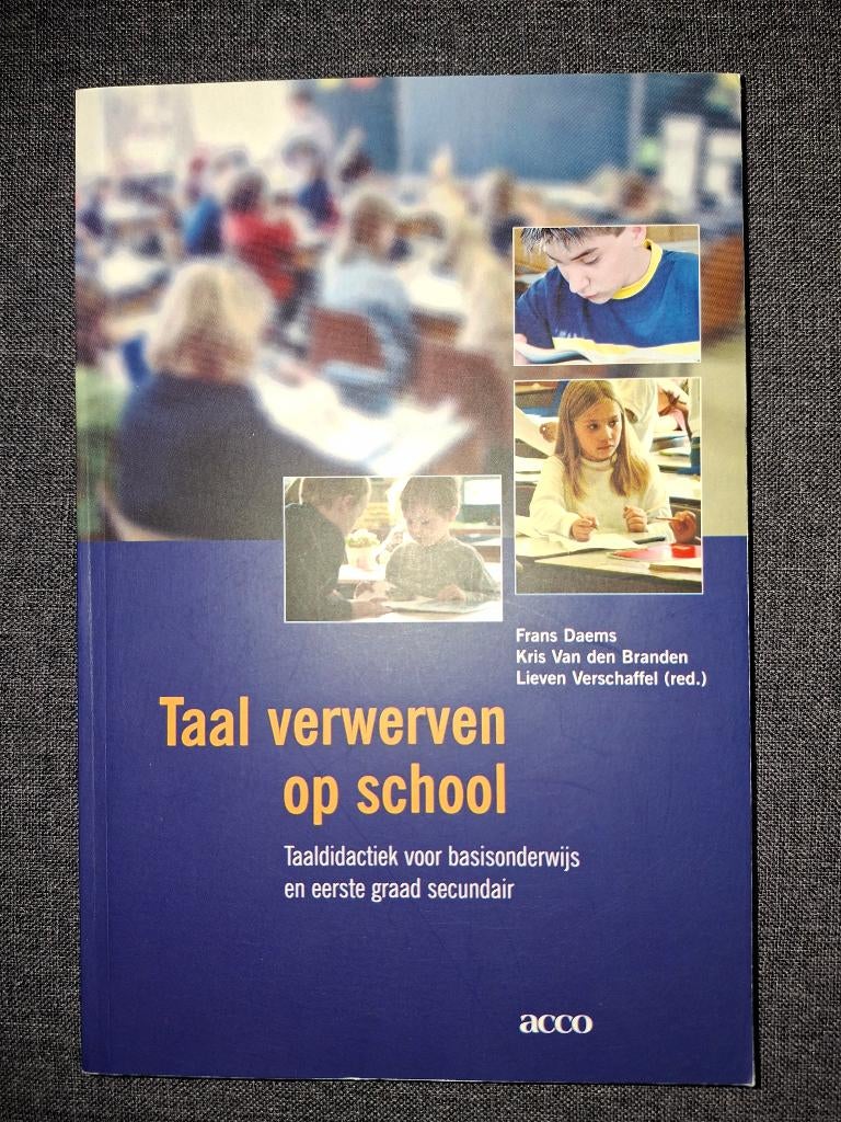 studieboek 'Taalverwerven op school', Diverse auteurs, Zo goed als nieuw, Beta, HBO