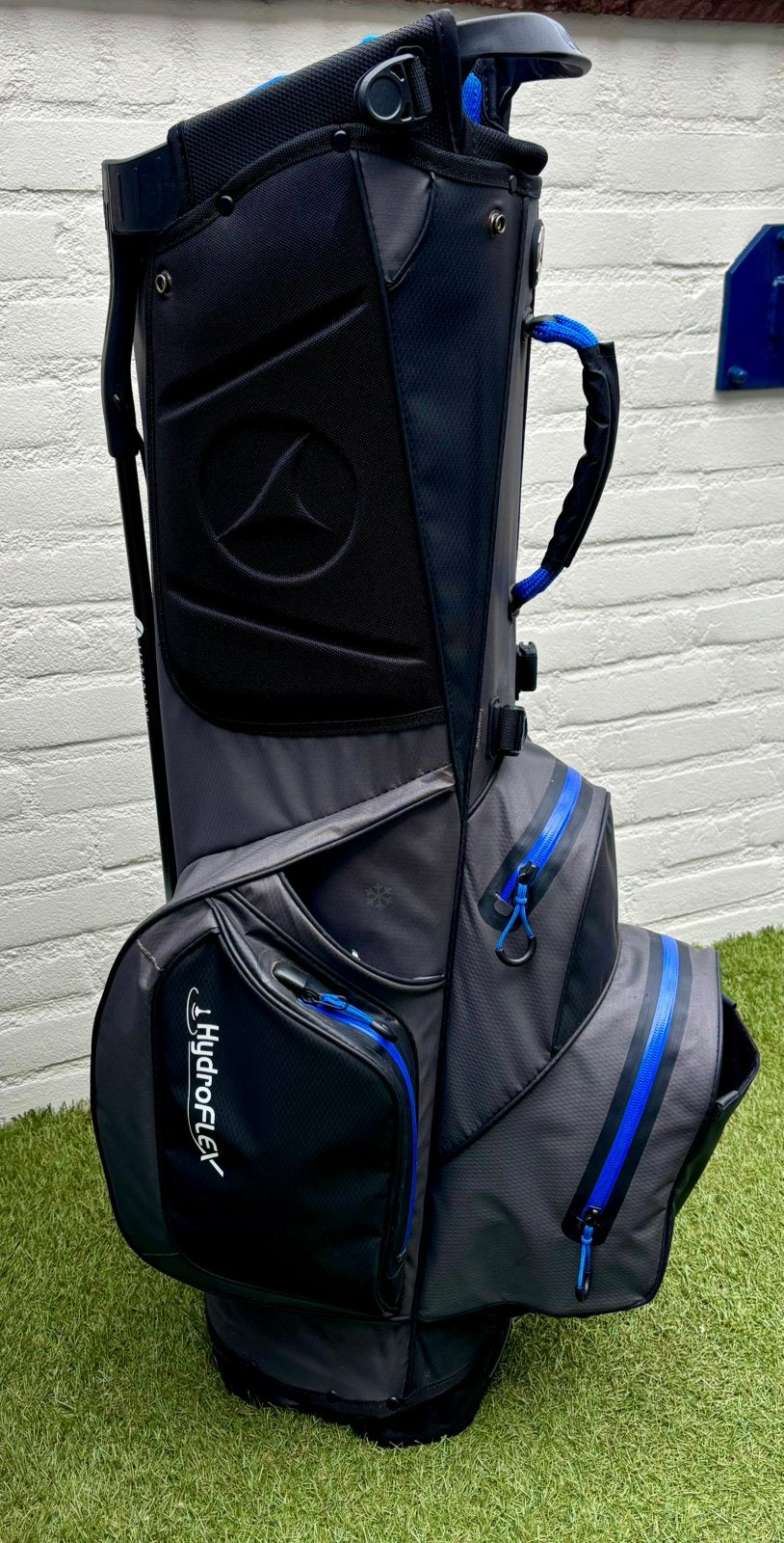 Waterdichte, Lichte, Hybride Motocaddy Hydroflex Golftas, Sport en Fitness, Golf, Ophalen of Verzenden, Zo goed als nieuw, Tas