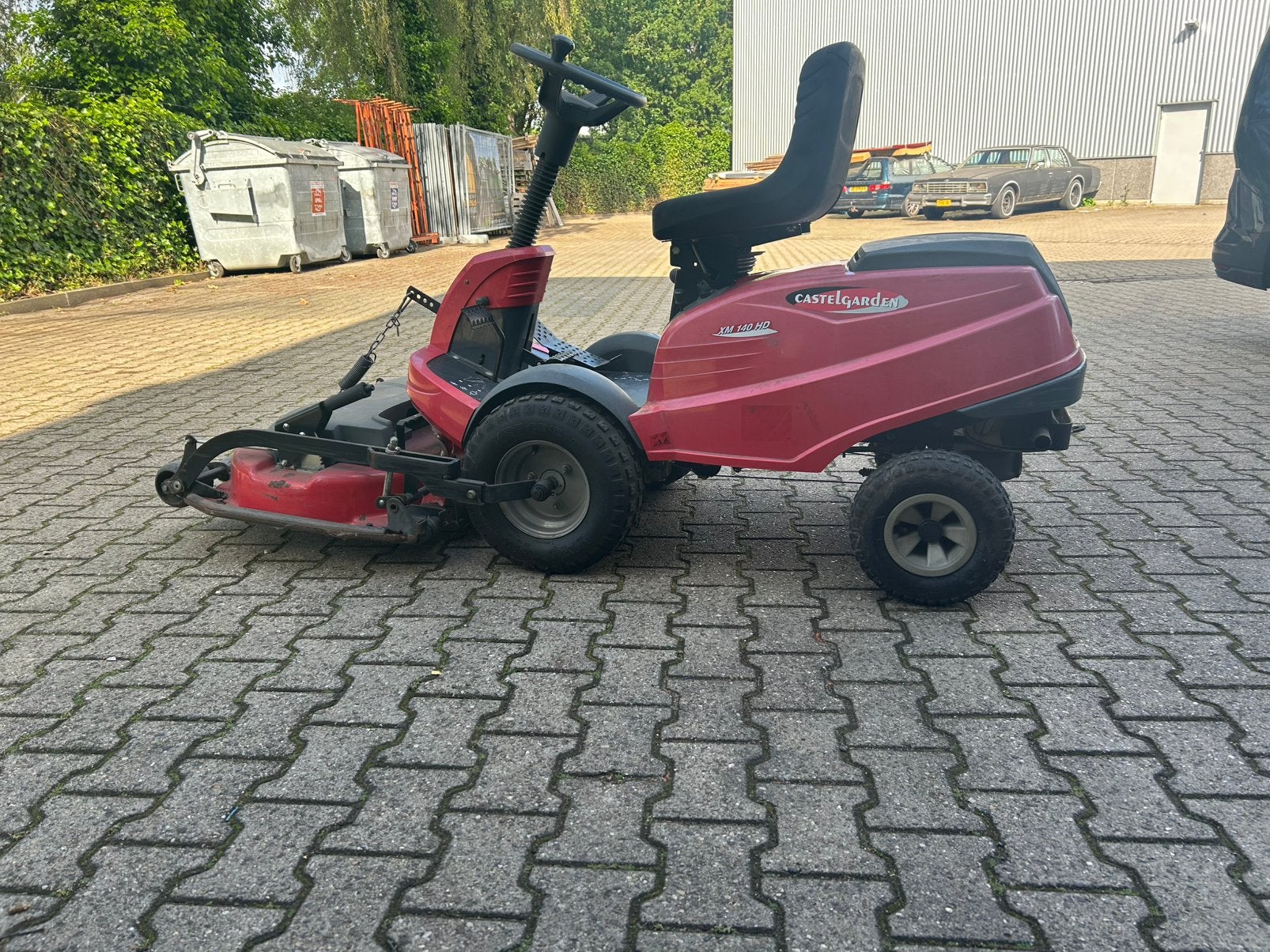 Castelgarden XM140HD zitmaaier, Ophalen, Zo goed als nieuw, Overige merken