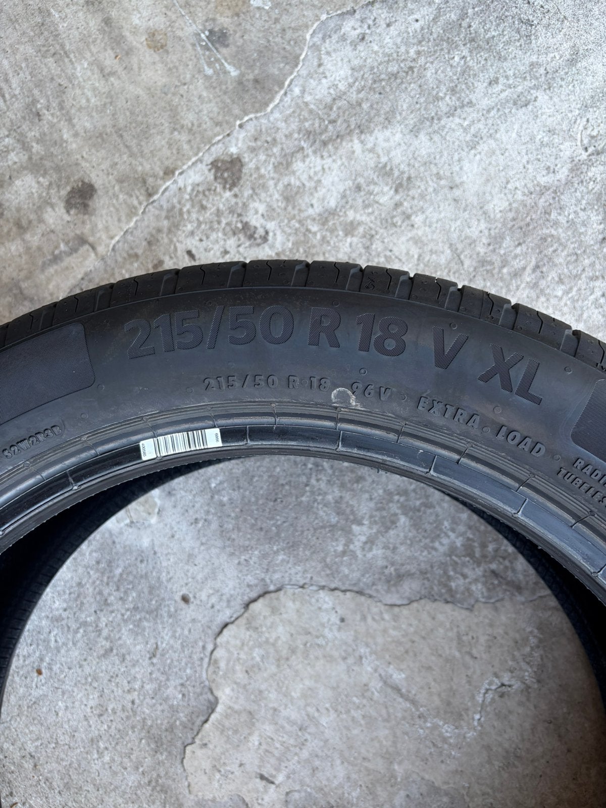 Continental ecocontact 6. 215/50R18V, Auto-onderdelen, Banden en Velgen, Ophalen, 18 inch, 215 mm, Nieuw