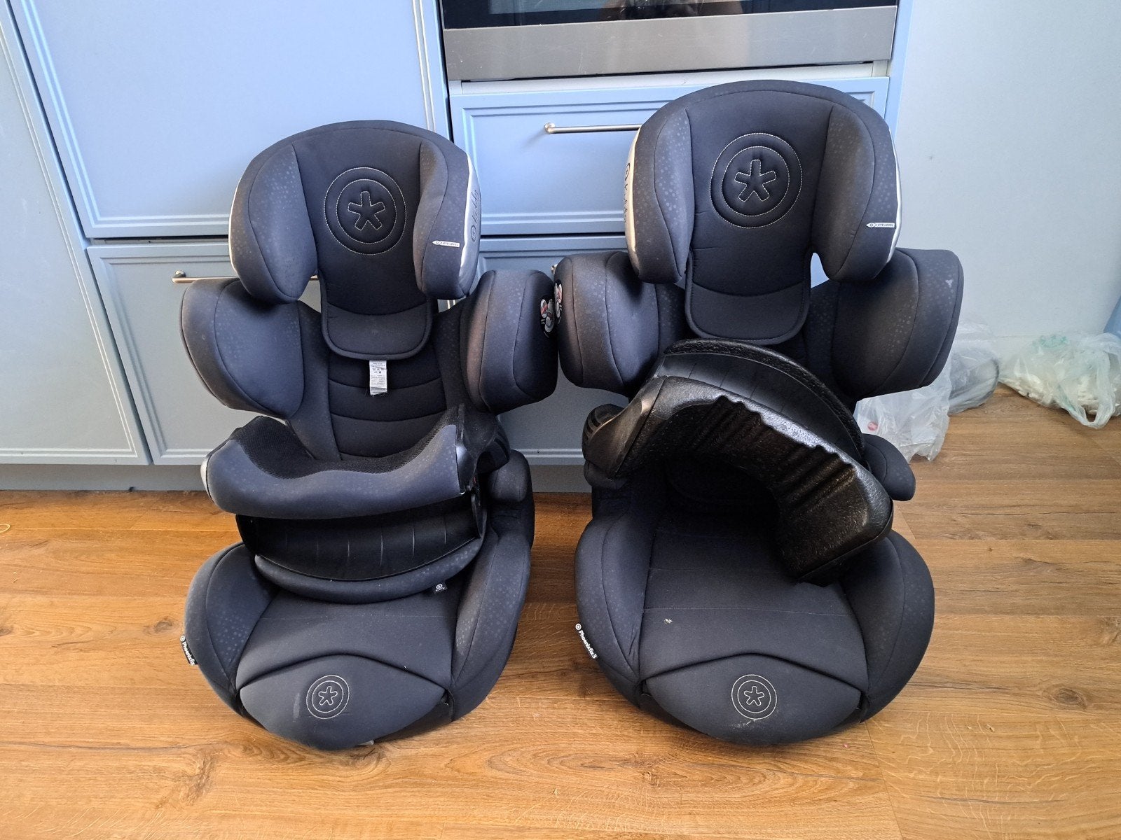 2 autostoelen kiddy phoenixfix 3, Ophalen, 15 t/m 36 kg, Overige merken, Autogordel