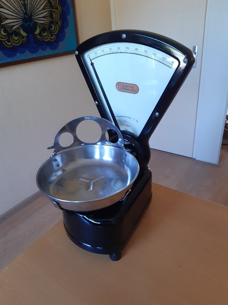 Berkel weegschaal, Ophalen
