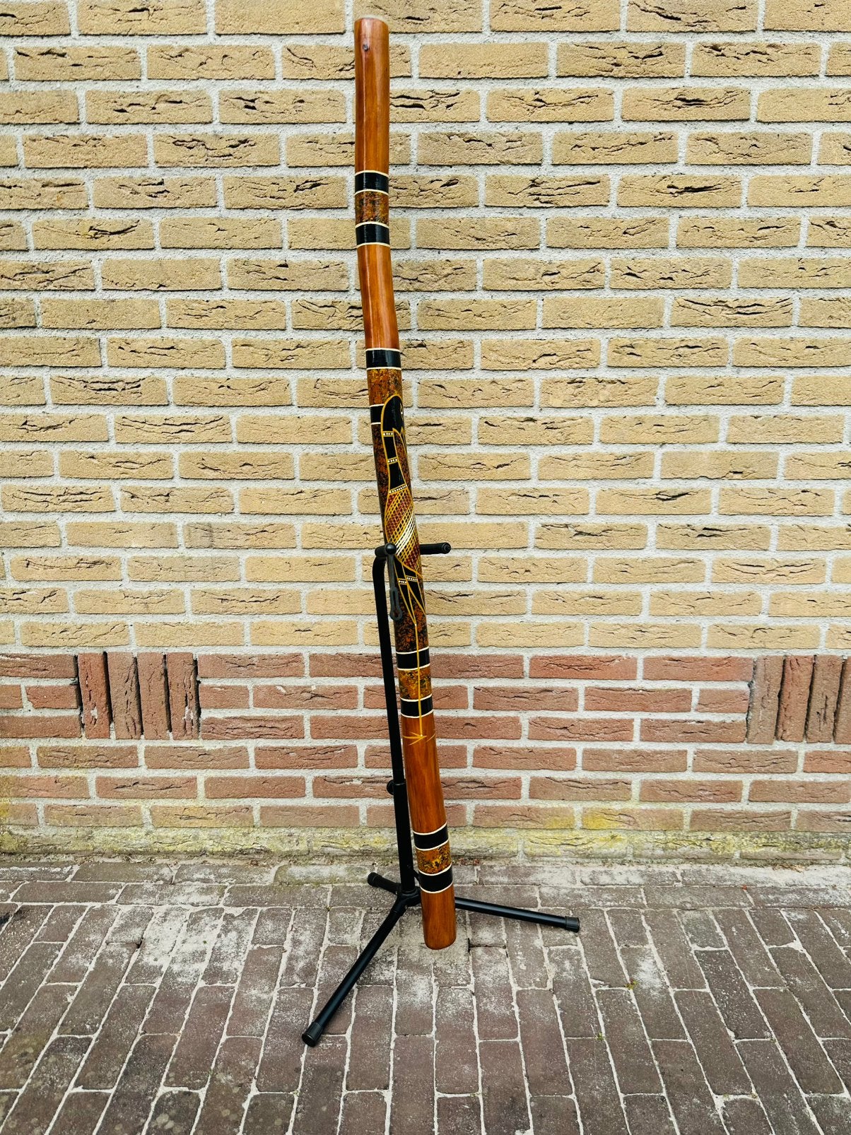 Te koop: prachtige didgeridoo (Eucalyptus- Key C), Ophalen of Verzenden, Zo goed als nieuw, Hout