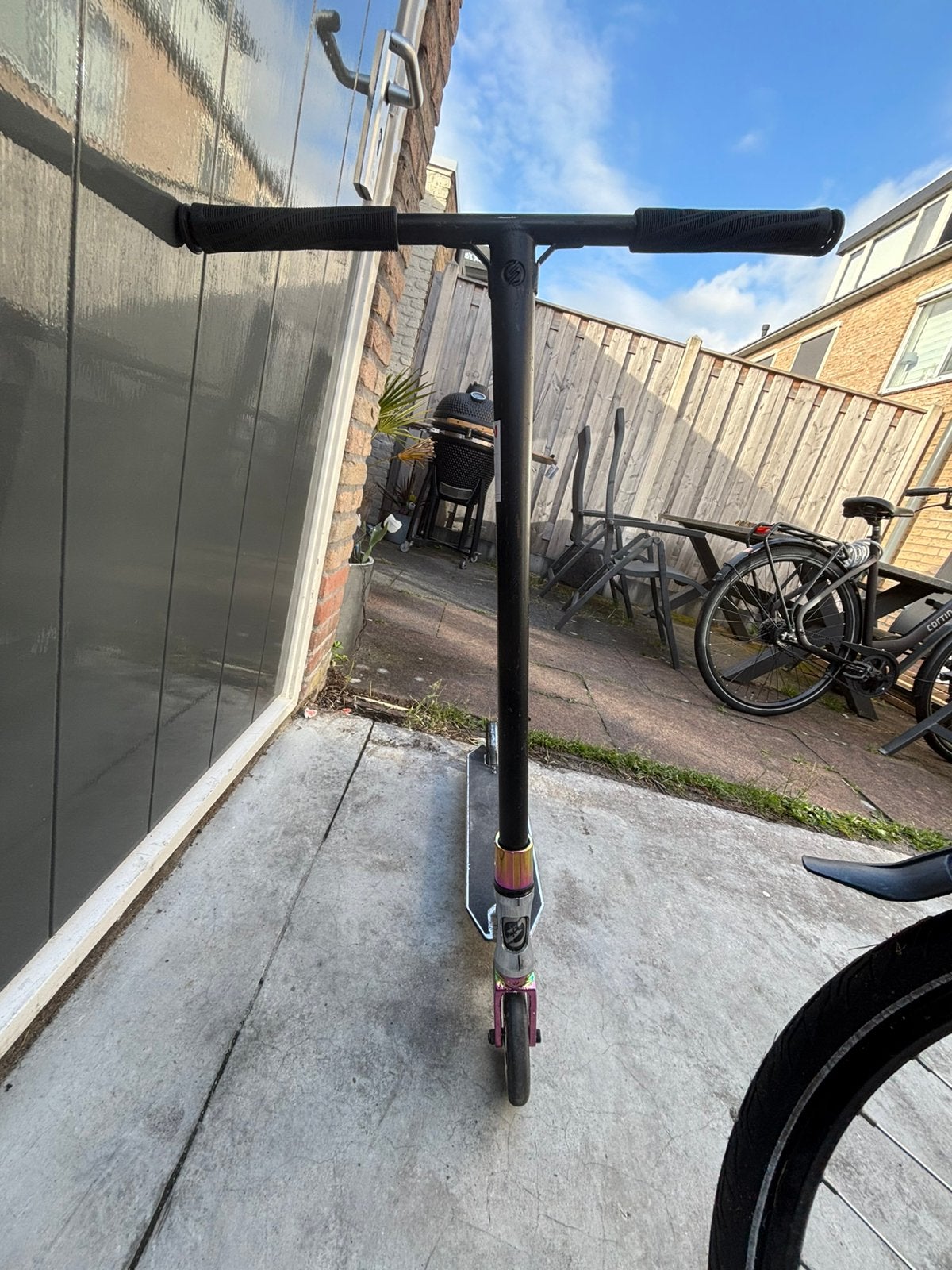 Stunt step Oxelo, Ophalen of Verzenden, Zo goed als nieuw, Gewone step