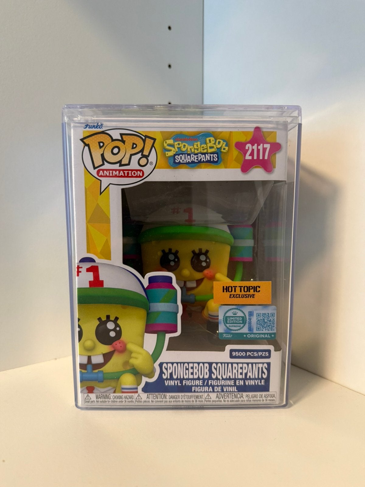 Funko Pop! SpongeBob #2117 Hot Topic Exclusive LE 9500 pcs, Ophalen of Verzenden, Zo goed als nieuw