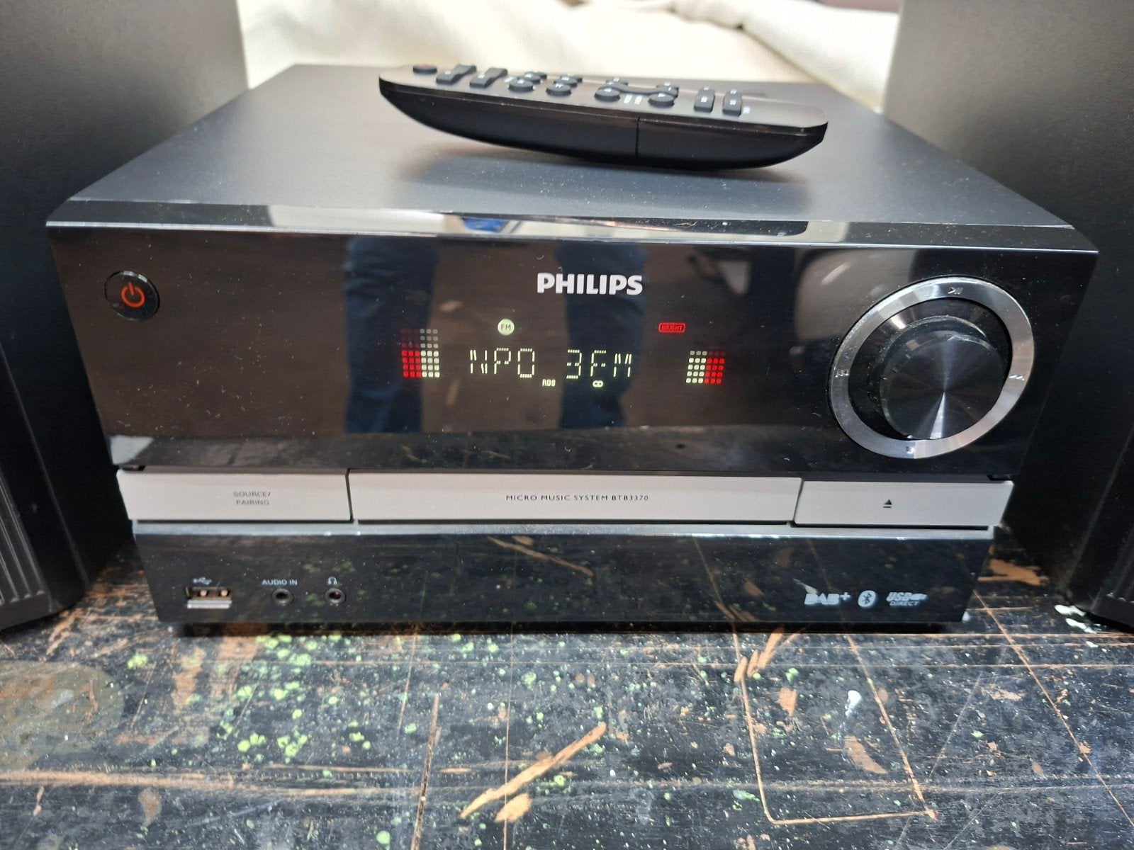 Philips Micro Muziek Systeem BTB3370 met BNS Excellent EX-, Ophalen, Philips, Gebruikt, Microset