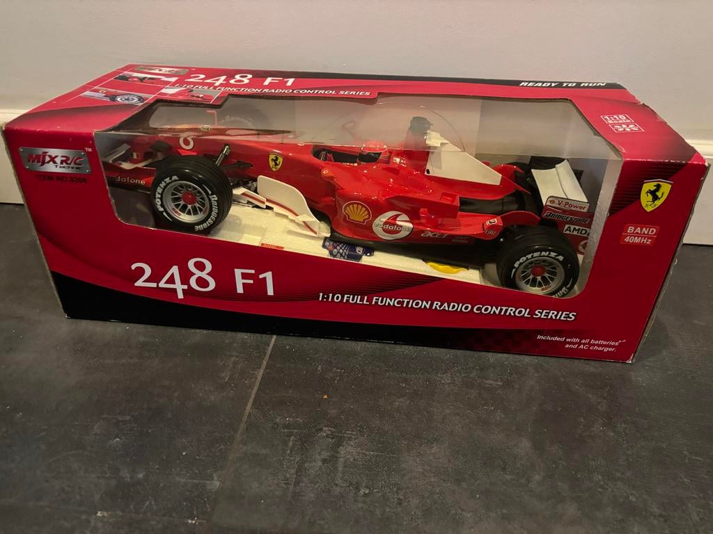 Ferrari F1 248 uit 2006 M. Schumacher RC Model 1:10, Hobby en Vrije tijd, Modelbouw | Radiografisch | Auto's, Nieuw, Auto onroad