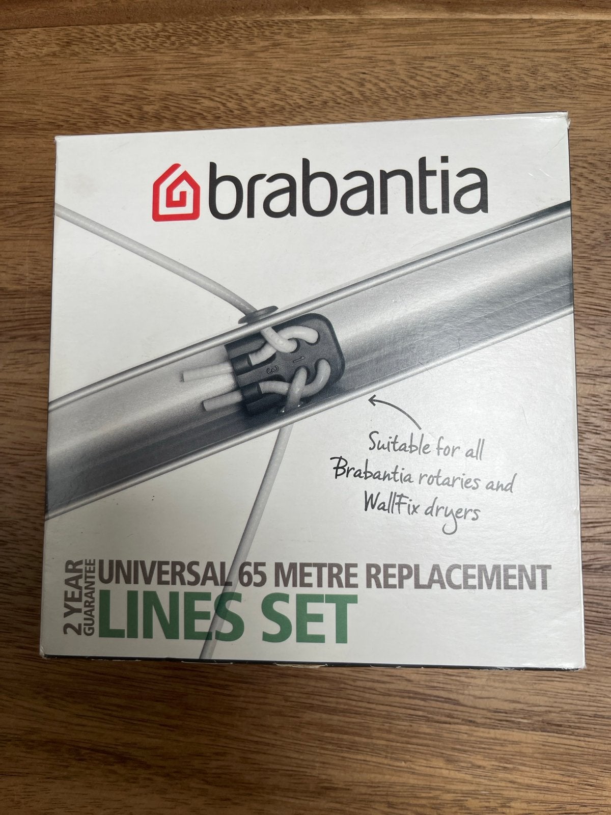Brabantia Universele Waslijn Vervangingsset 65 Meter, Ophalen, Nieuw