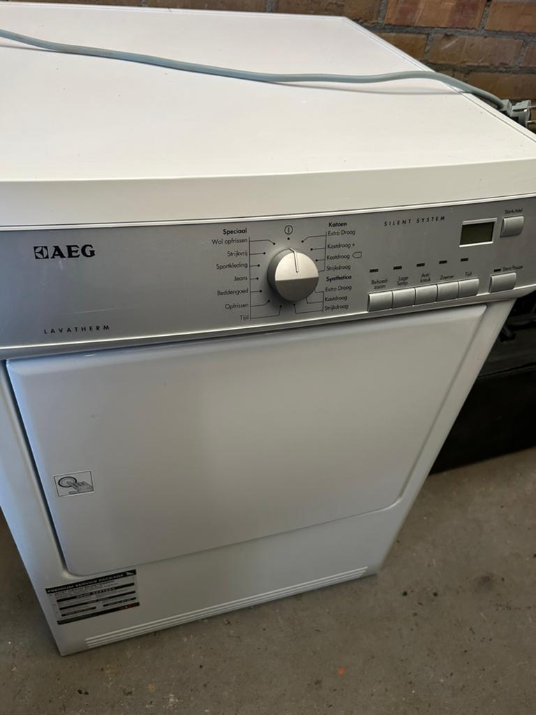 Droger GRATIS ophalen zgst luxe uitviering, Ophalen, 6 tot 8 kg, Luchtafvoer, Zo goed als nieuw