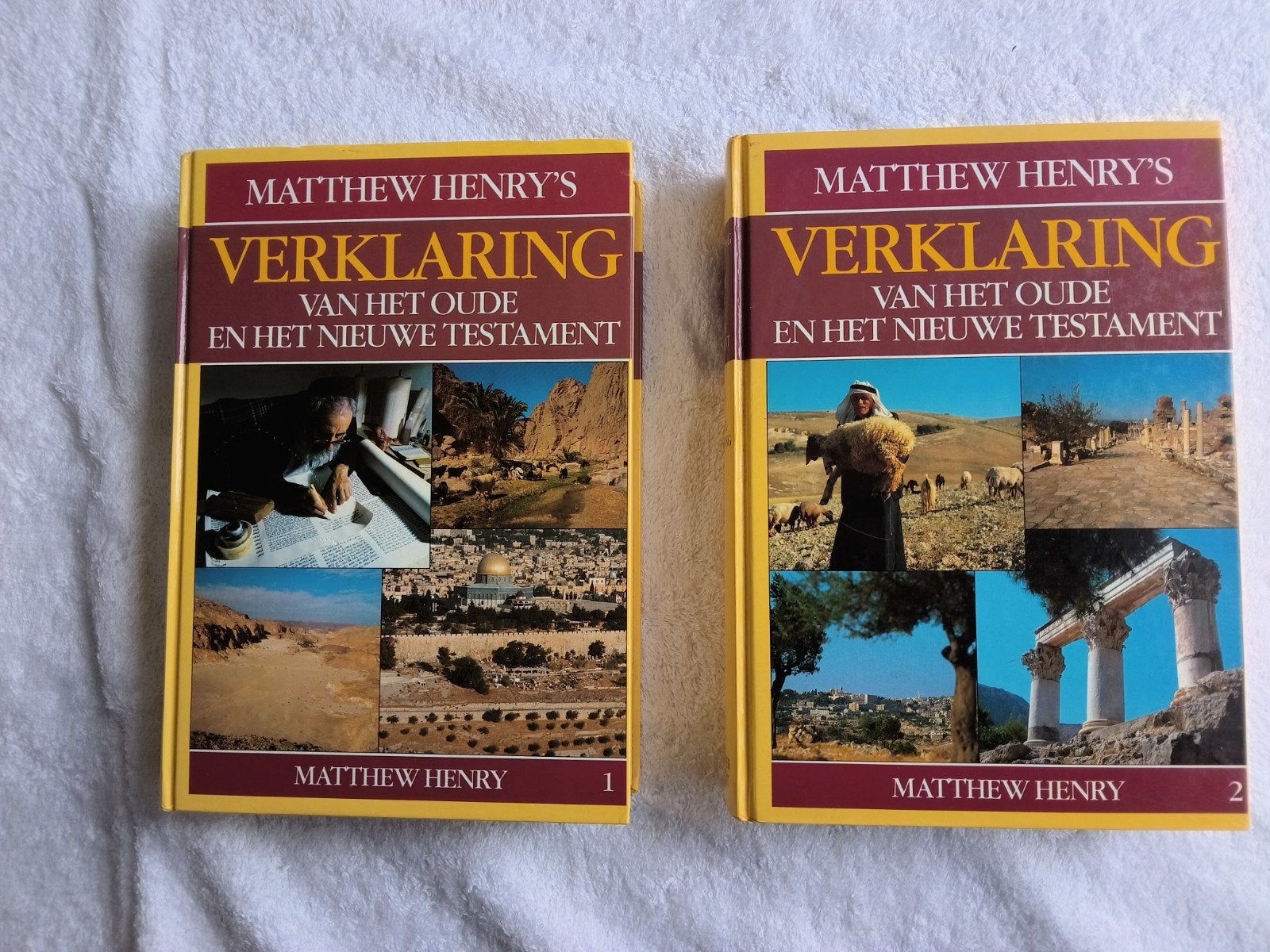 Matthew Henry's Bijbelverklaring in 2 delen, Ophalen of Verzenden, Gelezen