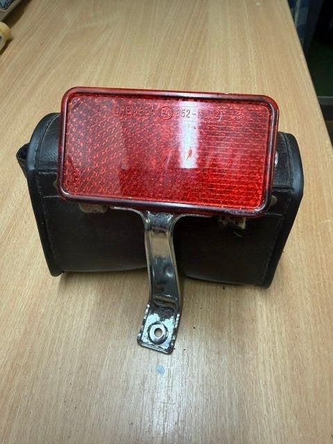 Vintage zadeltas Zeldzaam, Gebruikt, Overige materialen, Overige typen, Ophalen of Verzenden