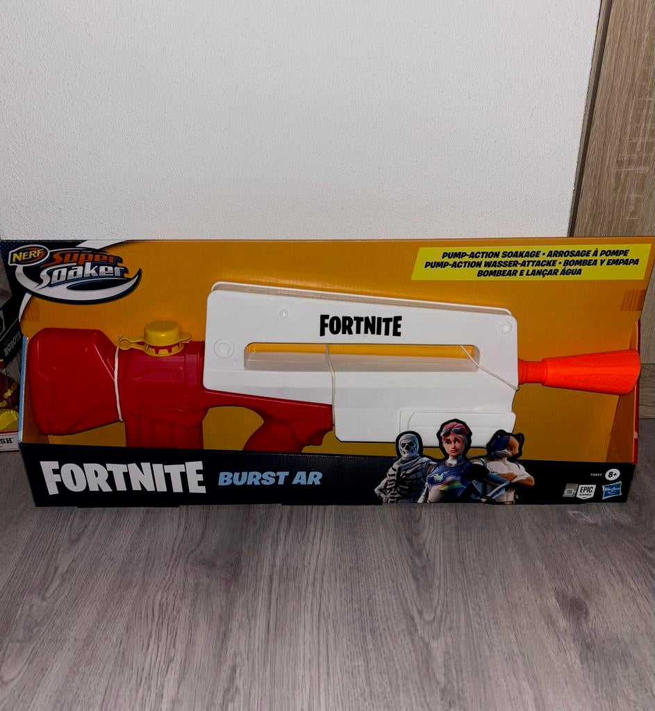 NERF Super Soaker - Fortnite burst ar, Ophalen of Verzenden, Nieuw
