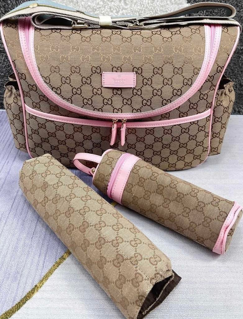 Roze Gucci luiertas, Ophalen of Verzenden, Zo goed als nieuw
