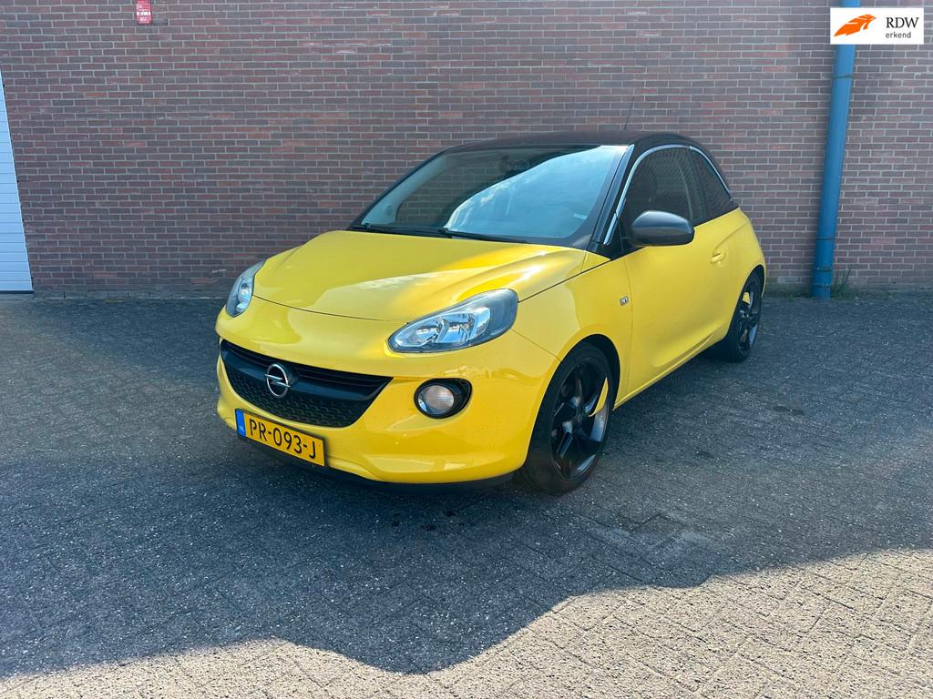 Opel ADAM 1.2 Glam, Auto's, Voorwielaandrijving, Euro 5, ADAM, Zwart