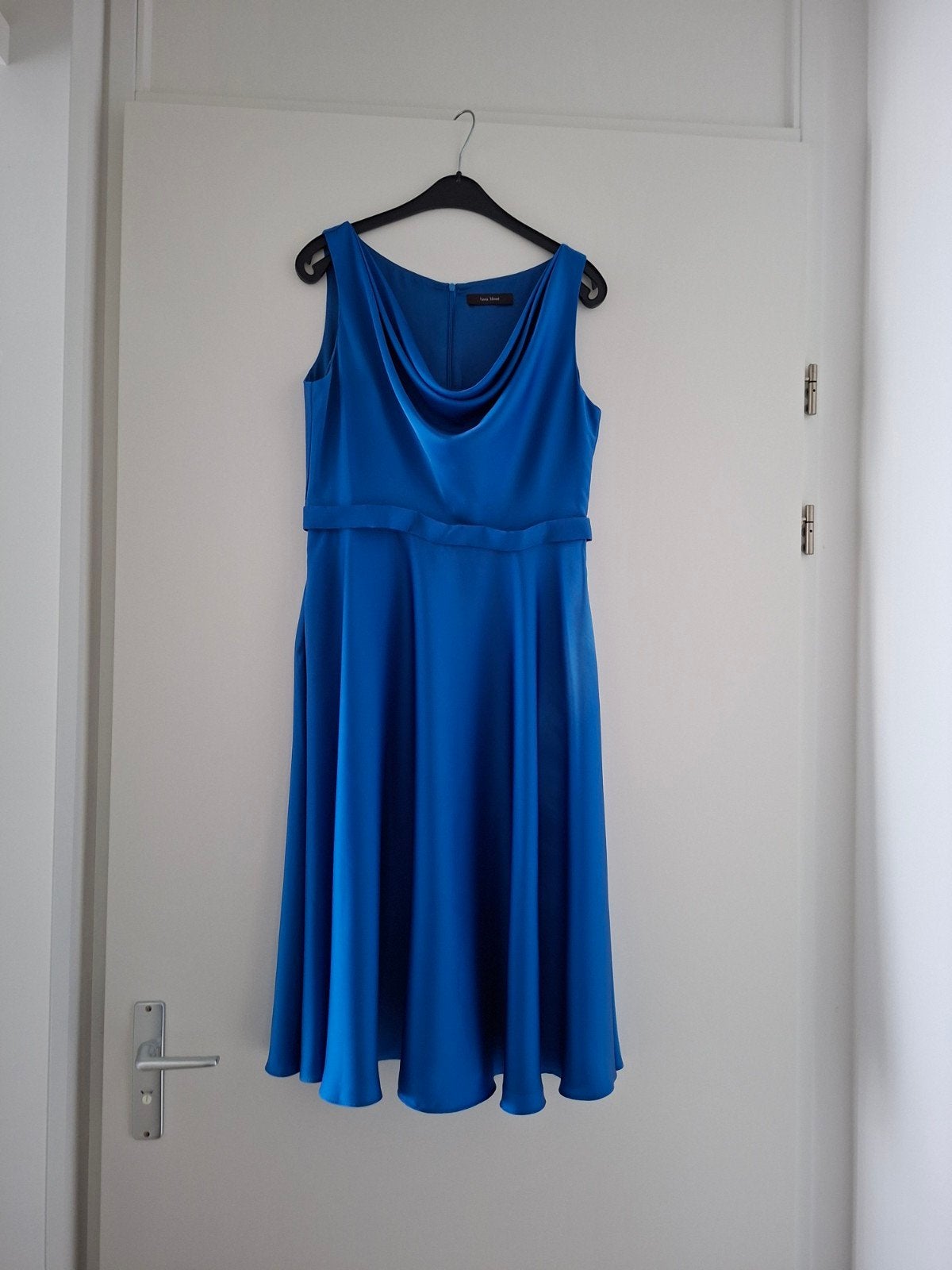 gelegenheid jurk/coctail mt 36, Blauw, Cocktailjurk, Ophalen of Verzenden, Zo goed als nieuw