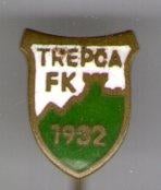 Trepca FK 1932 email op koper voetbal speldje ( Z_103a ), Verzamelen, Verzenden, Nieuw, Sport, Speldje of Pin