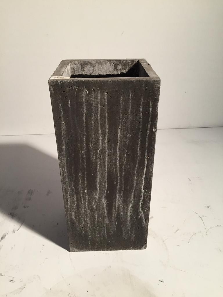 NIEUW! Fiberstone bloempot vierkant (23x23x50cm), Ophalen, Overige materialen, Vierkant, Nieuw
