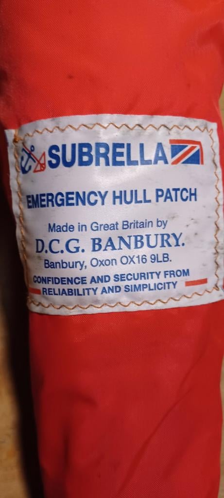 Subbrella Noodreparatie Hull Patch voor boten, Ophalen of Verzenden, Gebruikt, Onderhoud en Reparatie
