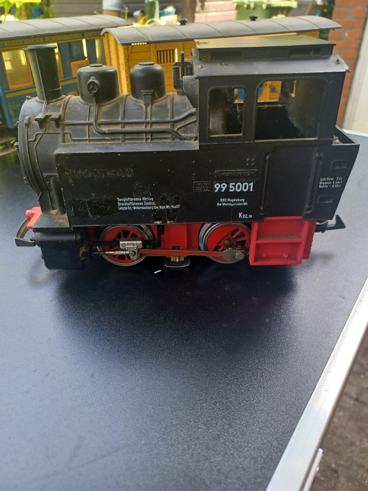 LGB treinset. Let op de omschrijving., Ophalen of Verzenden, Gebruikt, Gelijkstroom, Treinset