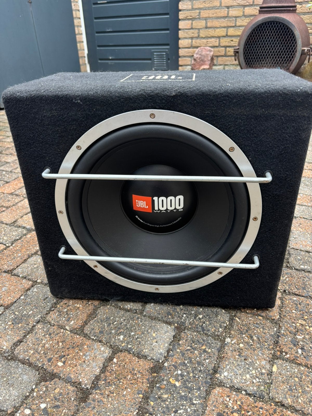 Jbl subwoofer met versterker, Ophalen, Gebruikt