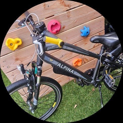 22inch AlpinaTrial ATB LOOK fiets mooie staat, Ophalen, Terugtraprem, 22 inch, Alpina Trial