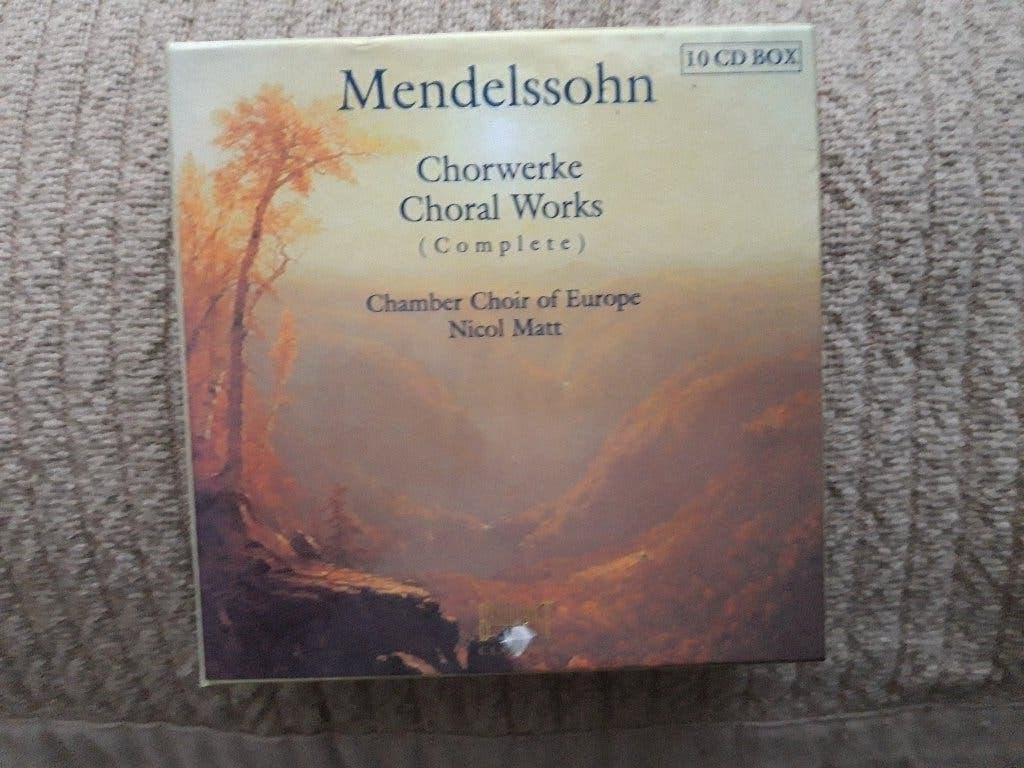 Mendelssohn, Chorwerke, Cd's en Dvd's, Cd's | Klassiek, Ophalen of Verzenden, Romantiek, Zo goed als nieuw, Orkest of Ballet
