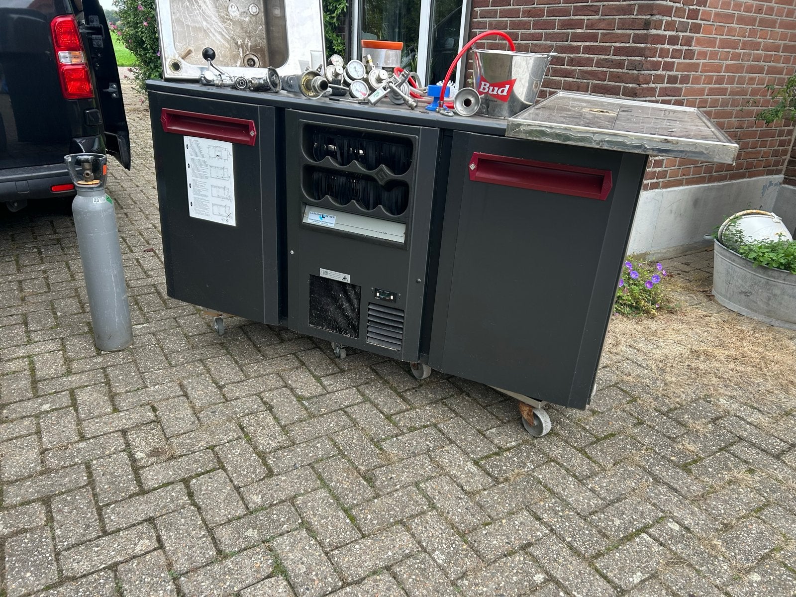 Gamko GM/212ST Koelbuffet biertap flessennest koeling, Ophalen, Gebruikt
