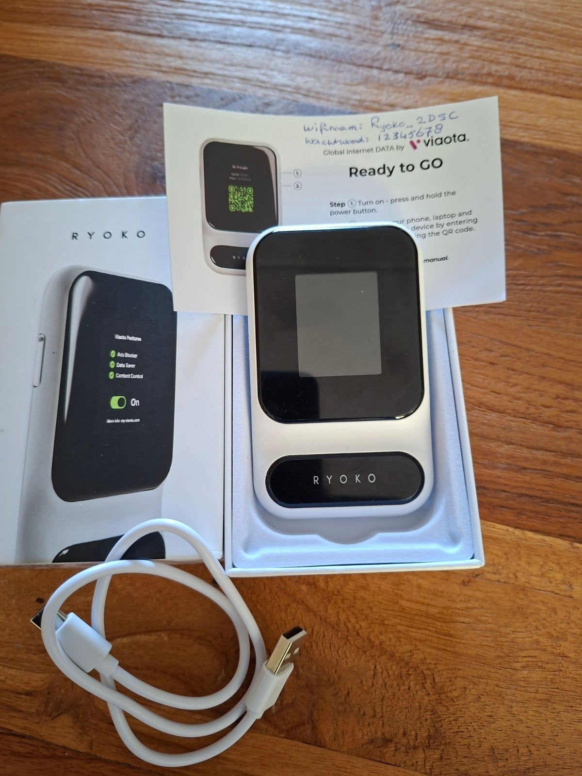 Ryoko mini wifi router, Computers en Software, WiFi-versterkers, Zo goed als nieuw, Ophalen of Verzenden
