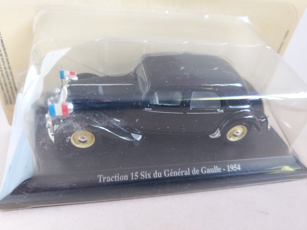 Citroen Traction du General de Gaulle 1/43, Ophalen of Verzenden, Nieuw, Auto, Overige merken
