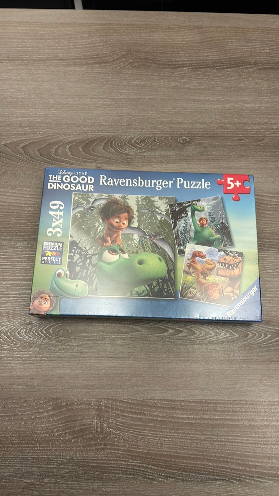 Ravensburger Disney Pixar Good dinosaur puzzel 3x 49 (Nieuw), Ophalen of Verzenden, 10 tot 50 stukjes, Zo goed als nieuw, 4 tot 6 jaar
