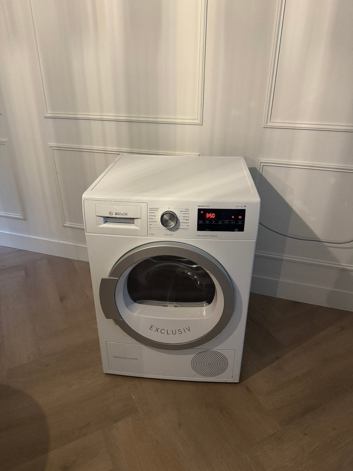 Bosch wasmachine, Ophalen, Zo goed als nieuw, Condens, 85 tot 90 cm