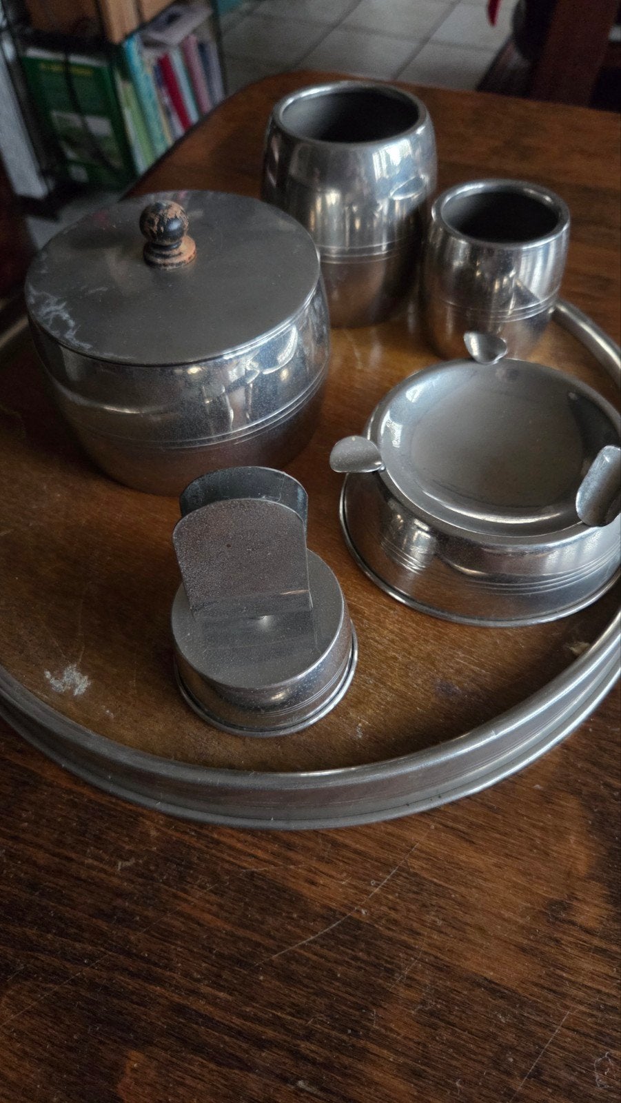 Vintage sigarettenaccessoires set met sigarenhouders, Ophalen, Gebruikt, Overige typen