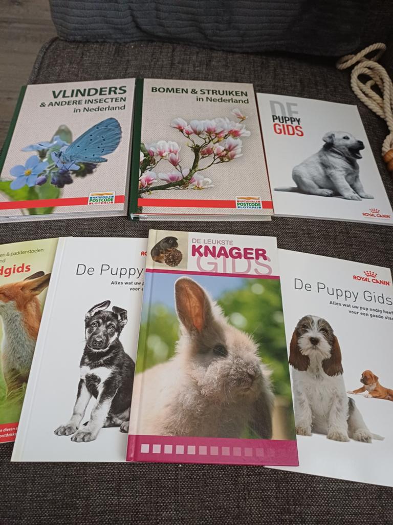 Verschillende boeken, Ophalen