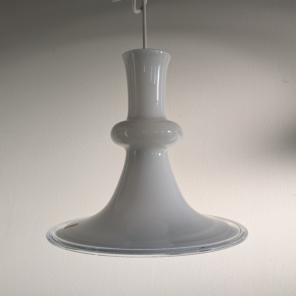 Vintage Holmegaard Étude Michael Bang Royal Copenhagen lamp, Ophalen of Verzenden, Glas, E27 (groot)