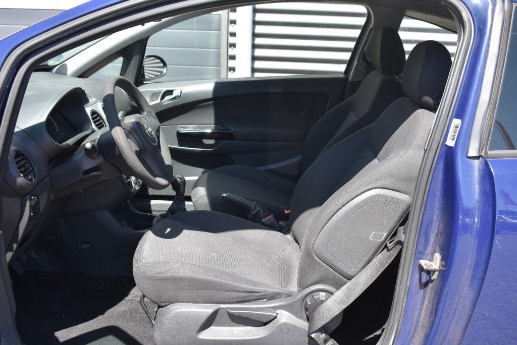 Opel CORSA 1.2 ECOF. BLITZ LPG / APK t/m 22-12-2026 / ZO MEE, Auto's, Voorwielaandrijving, 83 pk, 4 cilinders, Blauw