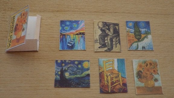 Poppenhuis: Van Gogh Schilderijen, Ophalen of Verzenden, Nieuw, Poppenhuis