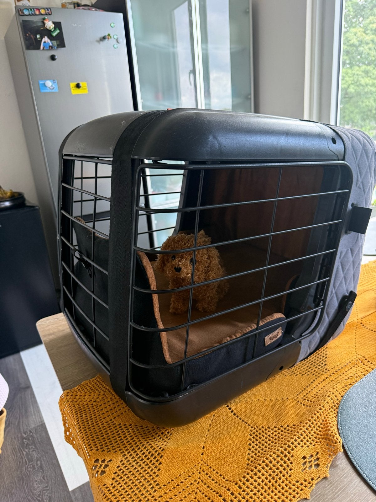 4pets Caree Black Series – premium transportbox hond/kat, Dieren en Toebehoren, Ophalen