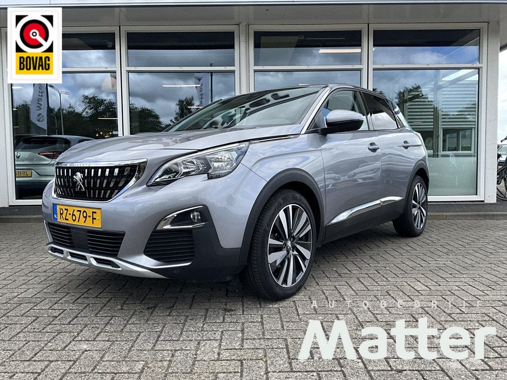 Peugeot 3008 1.2 PureTech Blue Lease Premium Trekhaak, Gebruikt, 1199 cc, Leder en Stof, Origineel Nederlands
