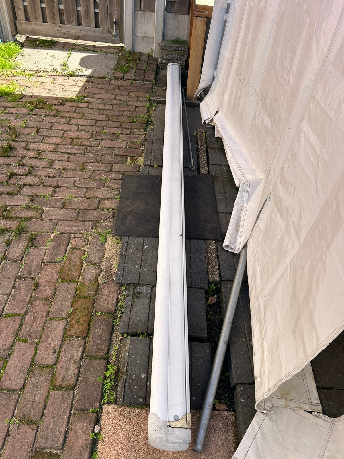 Cassetteluifel, Tuin en Terras, Ophalen, Gebruikt, 150 tot 300 cm, 250 cm tot 450 cm