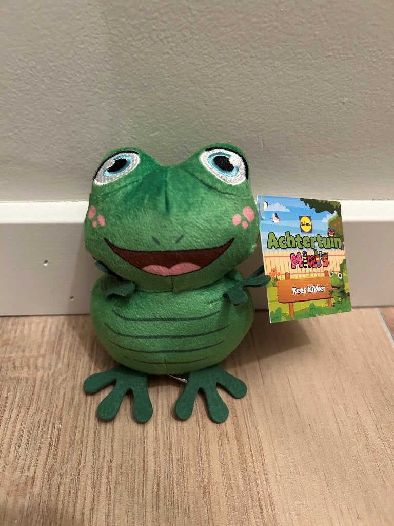 Knuffel kikker, Ophalen, Nieuw, Kikker