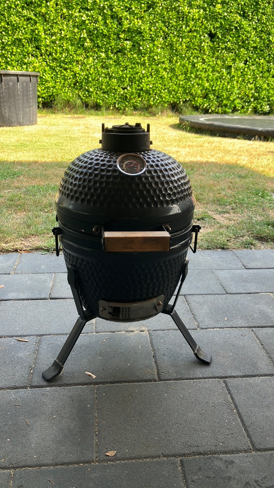 Komado Mini BBQ ei houtskool zwart, Ophalen, Gebruikt