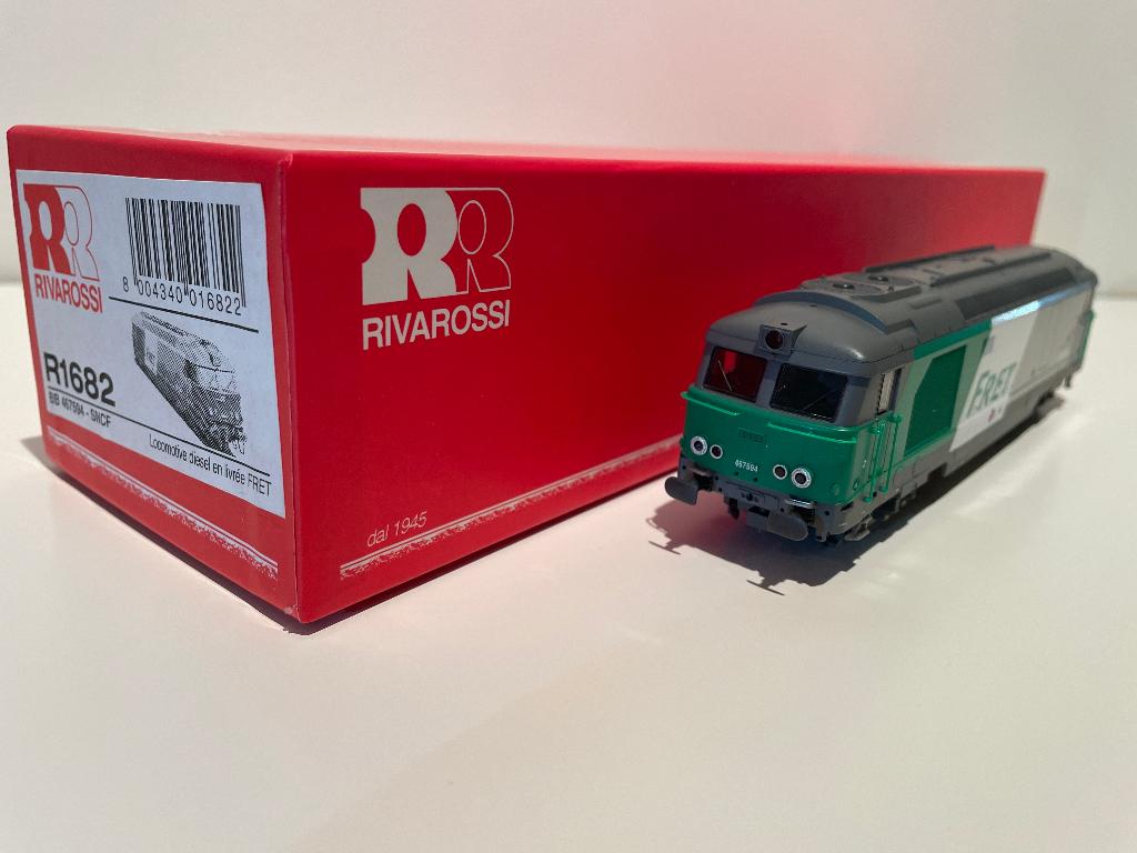 Rivarossi R1682 - dlok BB 467594 SNCF Fret - DC, Overige merken, Verzenden, Nieuw, Analoog