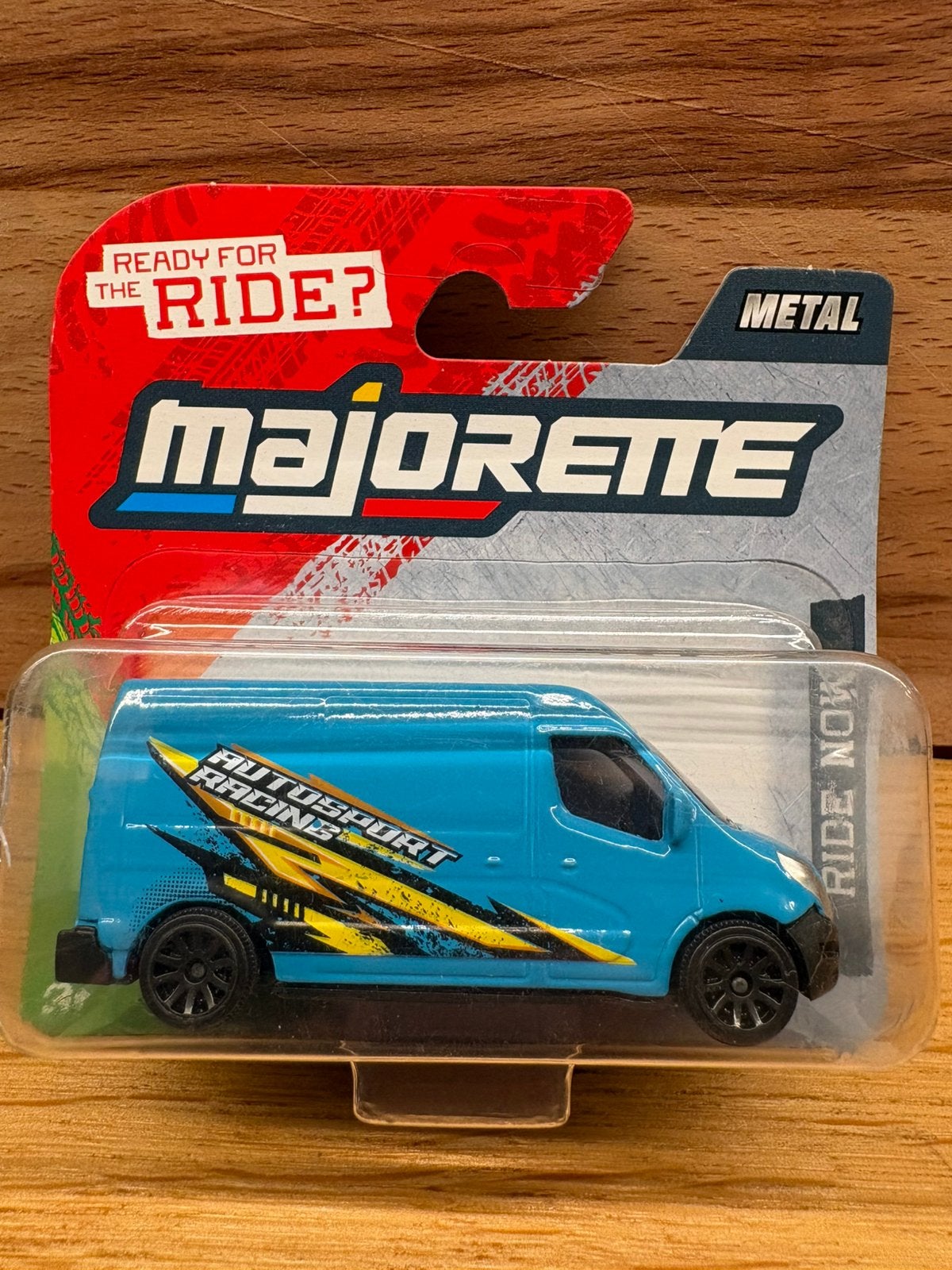 Majorette Renault Master blauw, Ophalen of Verzenden, Nieuw, Auto