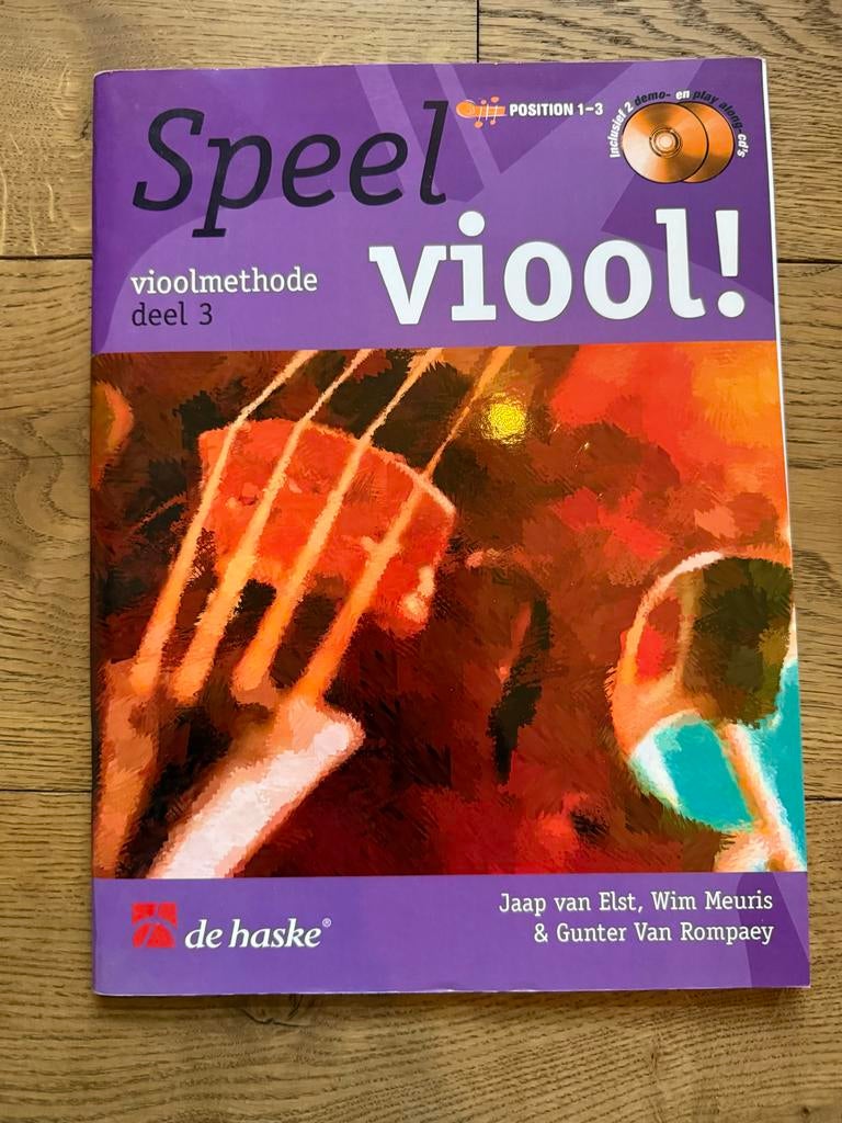 Speel Viool 3 lesboek, Muziek en Instrumenten, Bladmuziek, Les of Cursus, Ophalen of Verzenden, Zo goed als nieuw, Viool of Altviool