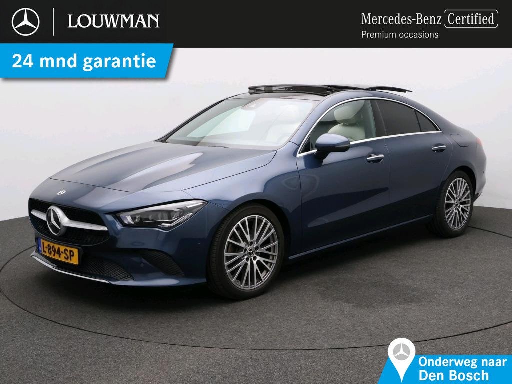 Mercedes-Benz CLA-Klasse 200 Business Solution Luxury Premiu, Auto's, Gebruikt, 4 cilinders, Blauw, Origineel Nederlands
