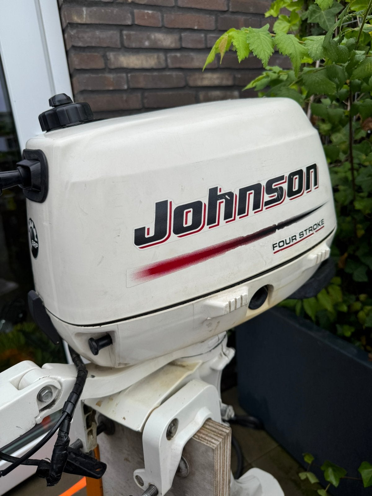 Johnson 5 pk Buitenboordmotor kortstaart - 2006, Ophalen, Gebruikt, 5 tot 10 pk, Buitenboordmotor