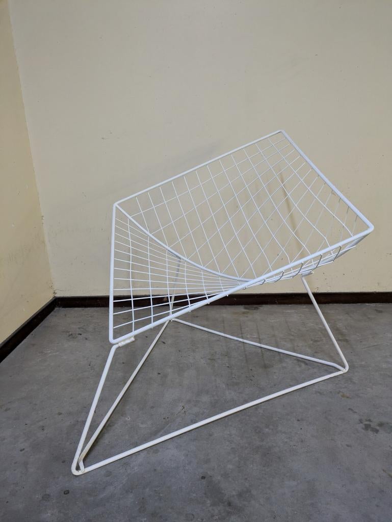 Oti stoel van Nils Gammelgaard - Vintage design, Ophalen, Gebruikt, Wit, Vintage, Minimalistisch, Industrieel